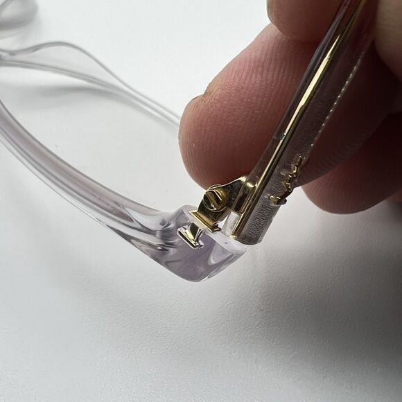 Michael Kors Eyeglasses Womens MK3015 55-16-140 Glasses Frames Clear Gold - Picture 7 of 7